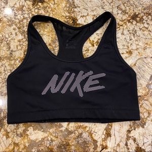 black nike bra